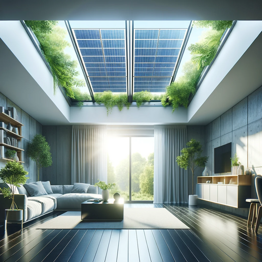 Solar Powered "Fresh Air" Skylights: The Fusion of Eco-Friendly Innovation and Modern Comfort