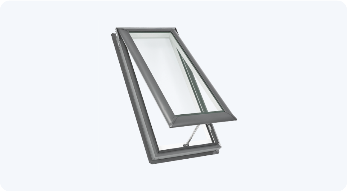 Manual "Fresh Air" Skylights